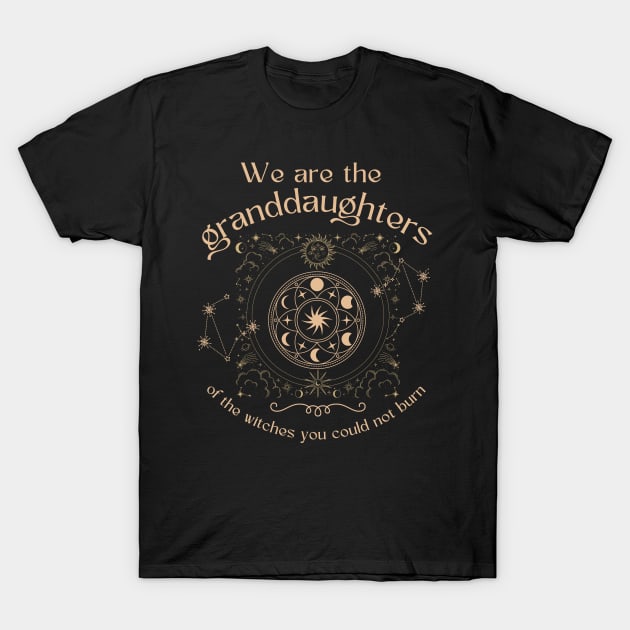 Granddaughters of Witches You Could Not Burn T-Shirt by MalibuSun